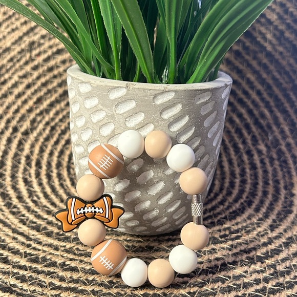 Football Tumbler Charm - Picture 1 of 1